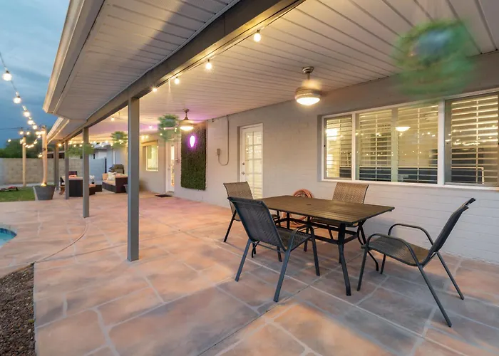 Ferienhaus Spacious Scottsdale Retreat With Pool Tempe